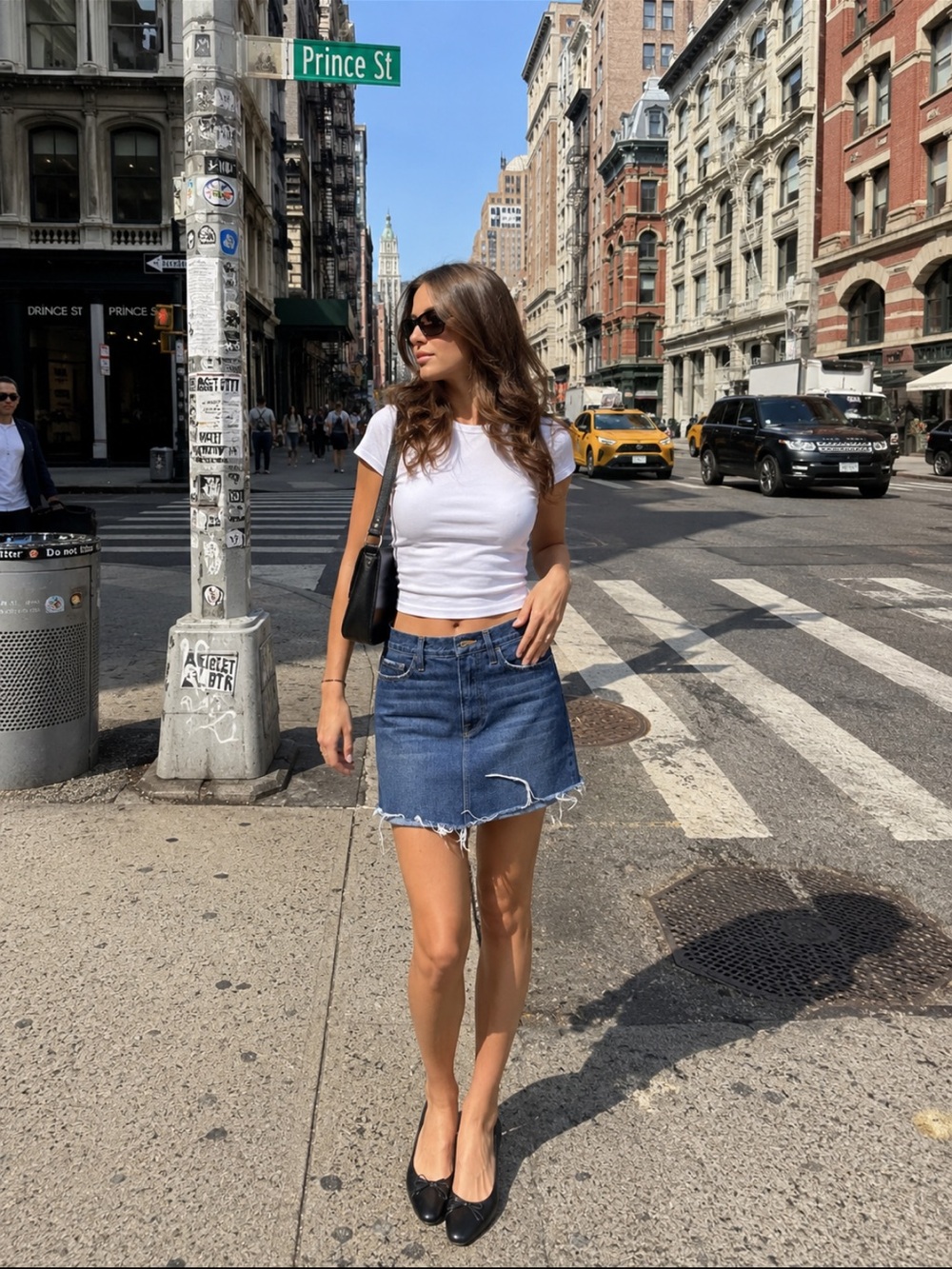 Frame Denim Skirt